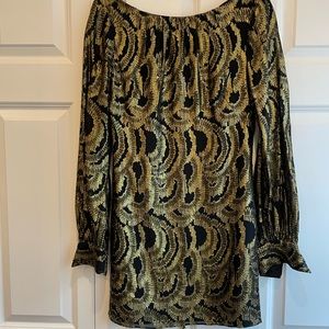 Milly dress. Size 6. Gold.